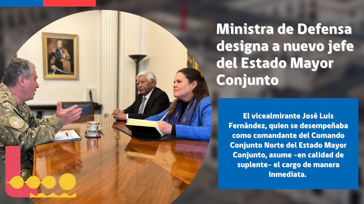 Ministerio de Defensa Nacional tweet media