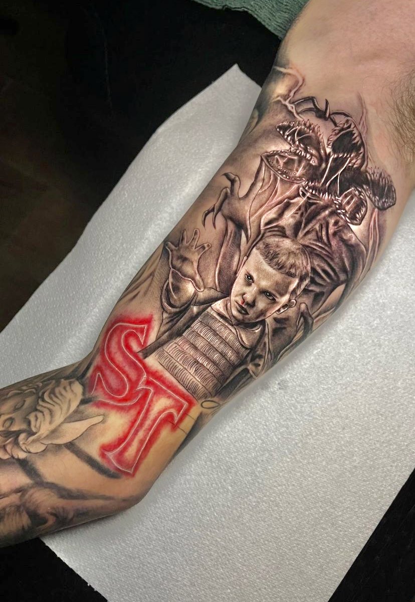 Top 154+ stranger things tattoo super hot