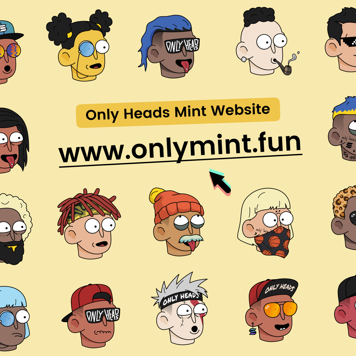 Only Heads tweet media