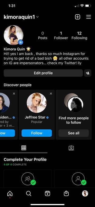 Okay go follow me on my NEW IG.!! Thank u so much mr lizard mark Zuckerberg for kicking me out&hellip;.  😤😤😤<a href="/tag/manyvids"class="tags"><span>#manyvids</span></a>