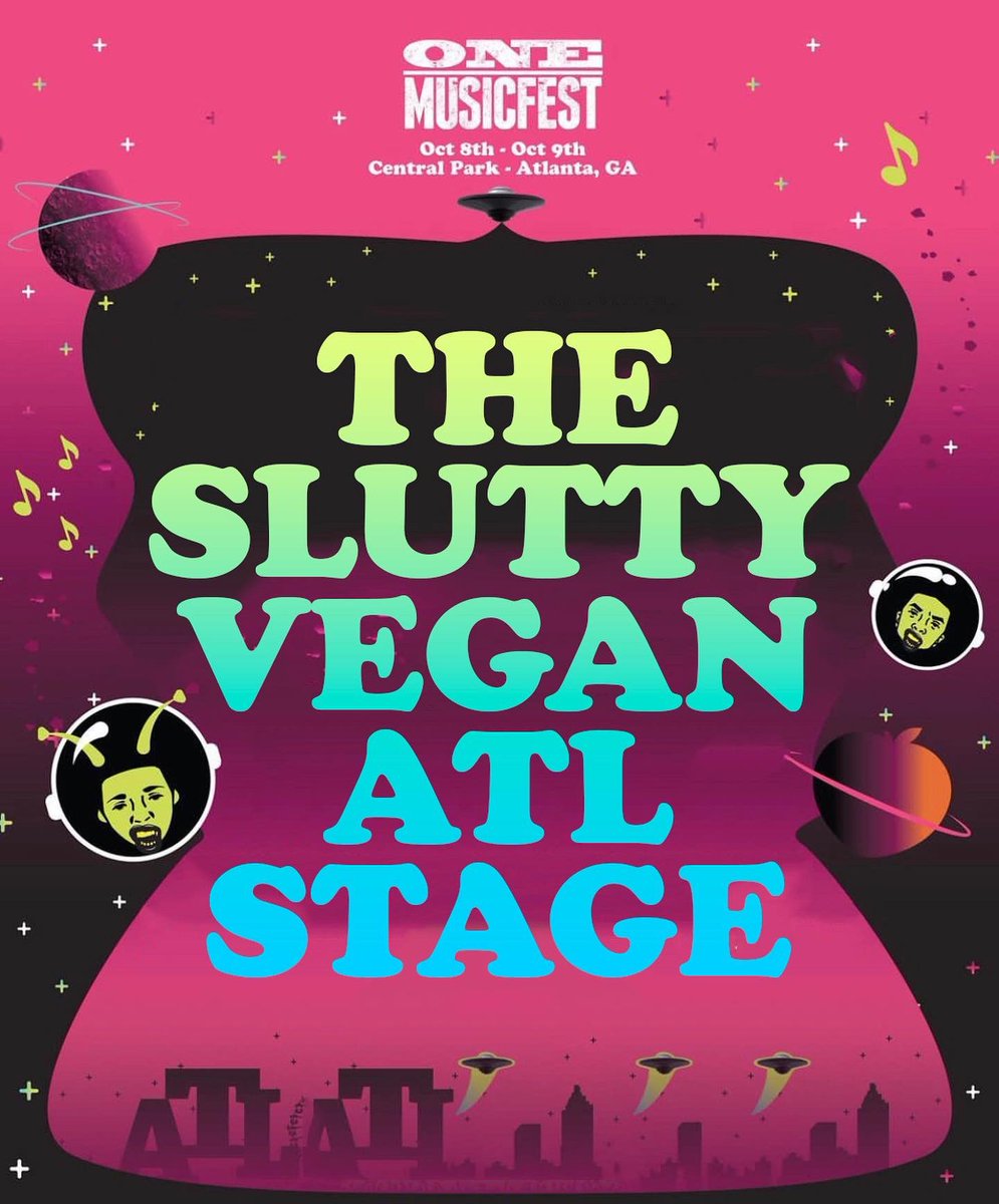 Slutty Vegan ATL (@SluttyVeganATL) on Twitter photo 2022-09-23 20:36:52 Hey 👋🏽 big head! We have a HUGE announcement to make, so you know we got to share the tea here 1st!💁🏾♀️👀🌱
WE ARE INVADING @ONEMUSICFEST IN A MAJOR WAY! 🤫🤫
Turn your SLUTTY VEGAN post notifications on! 📱
#ONEMUSICFEST
#Sluttyveganatl
#Sluttyvegan
#Sluttified Hey 👋🏽 big head! We have a HUGE announcement to make, so you know we got to share the tea here 1st!💁🏾♀️👀🌱
WE ARE INVADING @ONEMUSICFEST IN A MAJOR WAY! 🤫🤫
Turn your SLUTTY VEGAN post notifications on! 📱
#ONEMUSICFEST
#Sluttyveganatl
#Sluttyvegan
#Sluttified