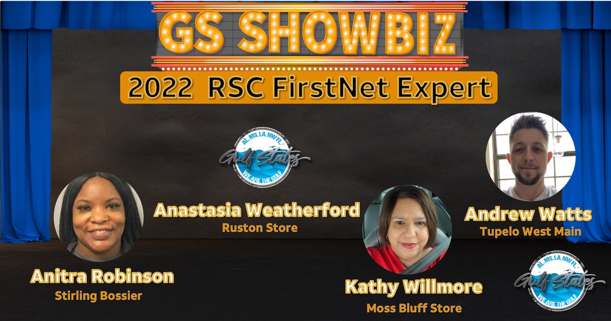 WeAreTheGulf's tweet photo. Itβs FirstNet Friday π
We have a near BEST LA sweep with 8 RSCs earning FirstNet ShowBiz Expert Status & Team Ice adding an addition RSC bringing our total up to 9οΈβ£ RSC FN Experts!
Shoutout to all of our AR partners representing this week!
#GSShowBiz | #WeAreTheGulf https://t.co/zpNmJhiMHt
