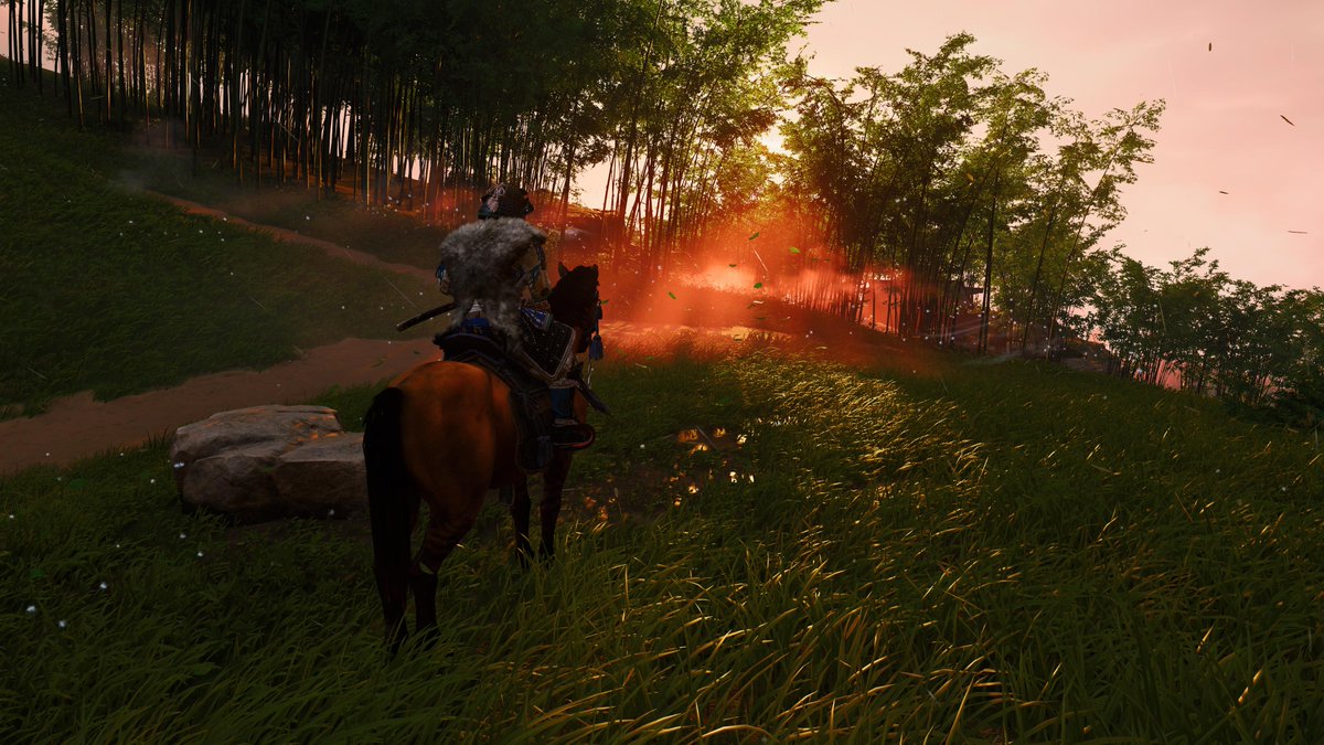 HaileyBot8's tweet image. #GhostOfTsushima beautiful game.