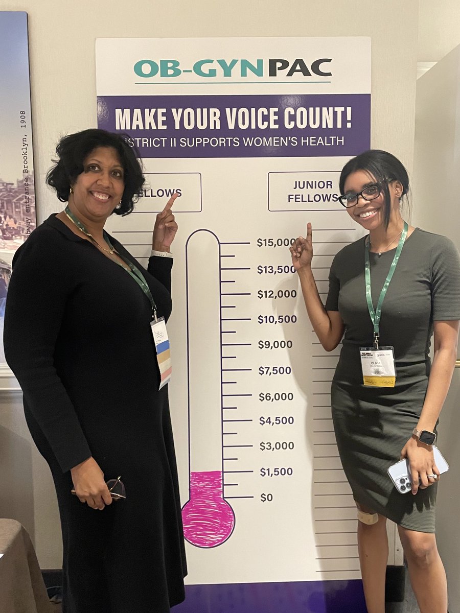 cclareMDMPH's tweet photo. How can we support the #obgynpac…… this is how….@ACOGD2 #D2ADM #obgyntwitter #obgynresidents #juniorfellows https://t.co/7P4RZrmun6