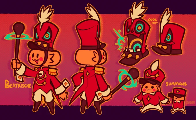 another character for my fightgame roster! her name is Beatrische  
