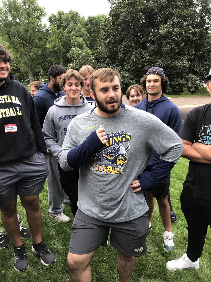 Jerry Olszewski (@coachoj_) on Twitter photo <a href="/augiefb/">Augustana Football</a> Frosh broke bread and had some family time at our home last night. Special group of Vikings👊. Thanks Miss Deana for serving it up🙌. #FaithFamilyFootball #BeTheRock <a href="/augiefb/">Augustana Football</a> Frosh broke bread and had some family time at our home last night. Special group of Vikings👊. Thanks Miss Deana for serving it up🙌. #FaithFamilyFootball #BeTheRock