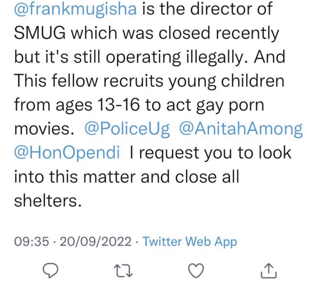 Frank Mugisha tweet media