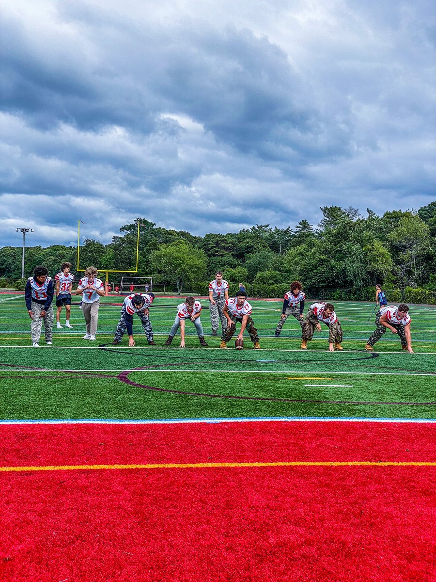 katiefal20's tweet photo. Walk through. These guys are ready to go. 

#warweek @CoachJatkola @StableFootball https://t.co/3vv9LEfXMG