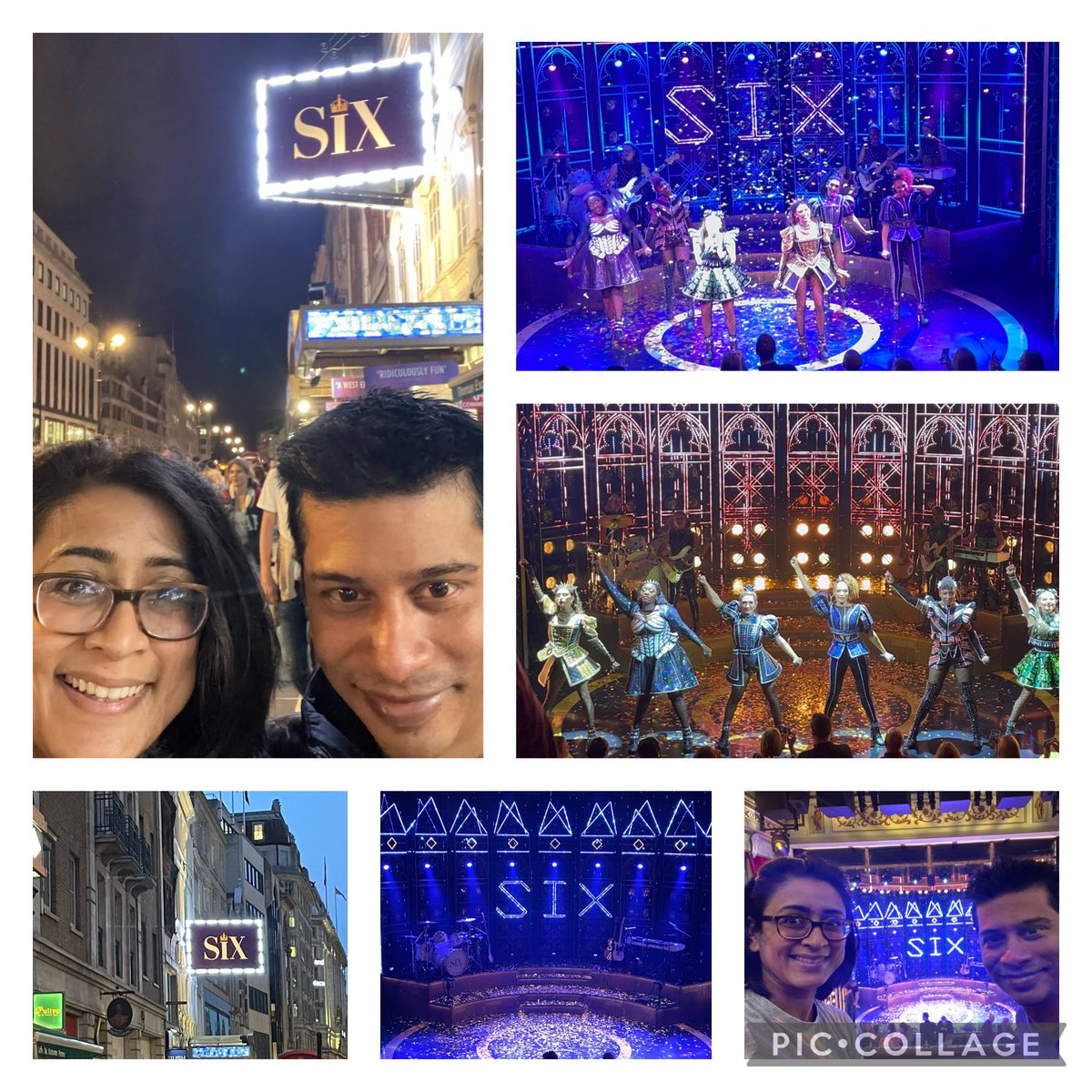 fariar's tweet photo. What an amazing show!! @sixthemusical fantastic night! The energy was phenomenal, the music was unforgettable! I was singing throughout the show (sorry to those sitting next to me!). Already booking tickets to see it again!!!! Tooooo gooooddd!!! https://t.co/S371CHZC20