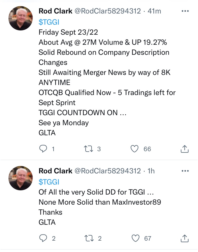 AlixanderDestan's tweet photo. $tggi #TGGI 
BOOM BOOM 💥 #BIGROD KNOWING That 
#SIRMAX is Boom Boom 💥 💥
SOLID LIK3 OUR DD!! Boom boom 💥 https://t.co/Gjzz8EM0Ai