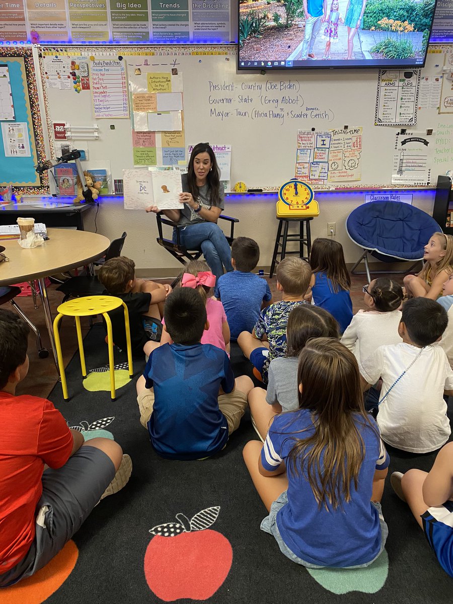 Friday means mystery reader!!! We were so excited to have our first one today!! <a href="/BeckElem/">Samuel Beck Elementary</a>