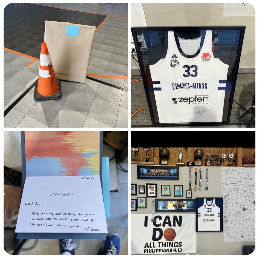 valadezja's tweet photo. So surprised when I opened the gym and seen a gift in the middle of the floor.Thank you so much @RachTheRiot this means more to me then you know . See ya soon ! https://t.co/bMa84do0HP
