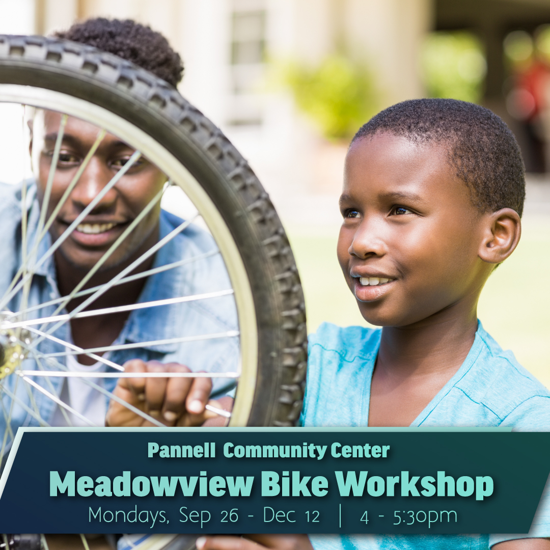 sacbike's tweet photo. Join us at Pannell Community Center on Mondays, starting 9/26 for a series of FREE, fun, educational, and hands-on clinics and rides for bicyclists of every skill level. Topics include bike maintenance, safety checks, repairs, and maneuvering.  #bikesac
https://t.co/zImQilXZAt... https://t.co/jfqzSl9XB0