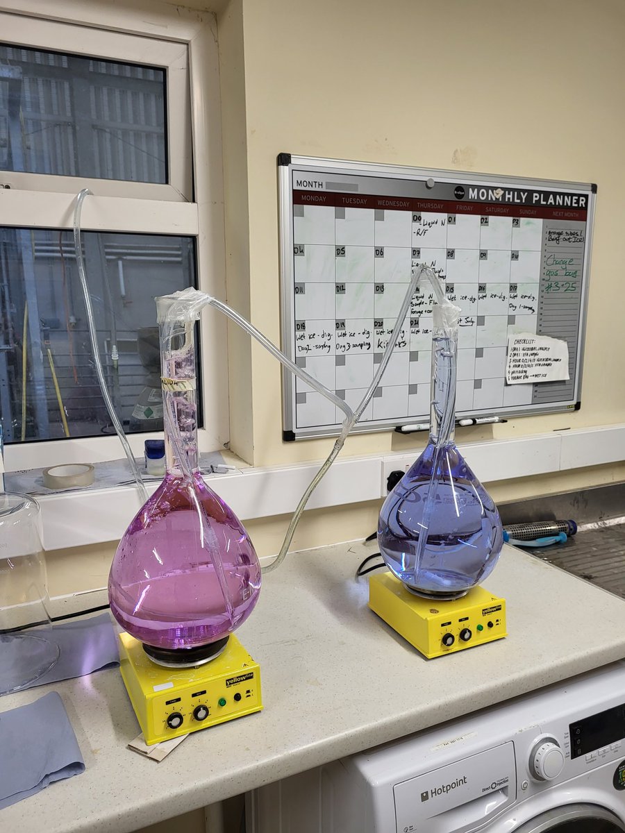 KirwanStuart's tweet photo. Another day, another #RUSITEC experiment begins @teagasc Grange. This experiment part of @METH_ABATE is investigating the #methane mitigation effects of Asparagopsis armata, a red seaweed that was grown here in 🇮🇪🤔 https://t.co/bdOzUig0pe