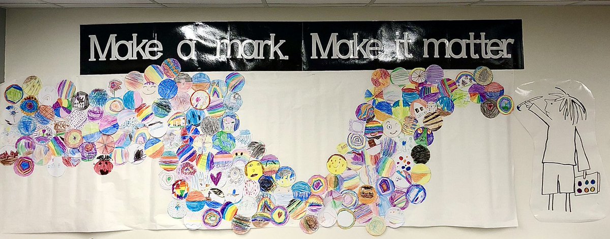 Meg Irwin (@octirwin) on Twitter photo #InternationalDotDay read alouds inspired Kinder and 1st to make their own mark and make it matter in the library! #oct4u #CampOCT <a href="/DotClubConnect/">International Dot Day</a> #InternationalDotDay read alouds inspired Kinder and 1st to make their own mark and make it matter in the library! #oct4u #CampOCT <a href="/DotClubConnect/">International Dot Day</a>