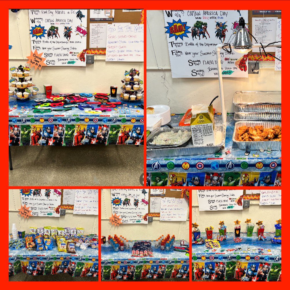 LimonezT's tweet photo. Superhero Success Sharing week @6923 South Elgin! @RasaanR6923 @AngSully5678 @HeatherD048 @KerckhoveSteve @nickbarrett203 https://t.co/C5D6sonNqr