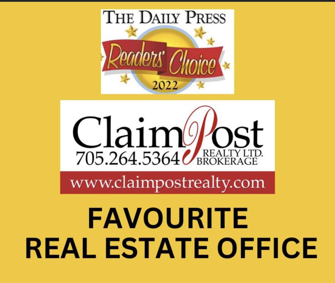 ClaimpostRealty's tweet photo. THANK YOU &amp; WOW! We are so honored and proud to be voted as "YOUR FAVOURITE REAL ESTATE OFFICE" once again this year!!   Thank you to everyone who voted!!  We have an amazing team of REALTORS &amp; STAFF who love what they do everyday and it shows!! #realtor #realestate https://t.co/zvyOHX5bJz