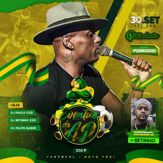 eventaoap's tweet photo. SEXTA QUE VEM VOLTAMOS COM O NOSSO BAILÃO NO PANTANAL 💃🕺🪩 https://t.co/EuuziWAmyO