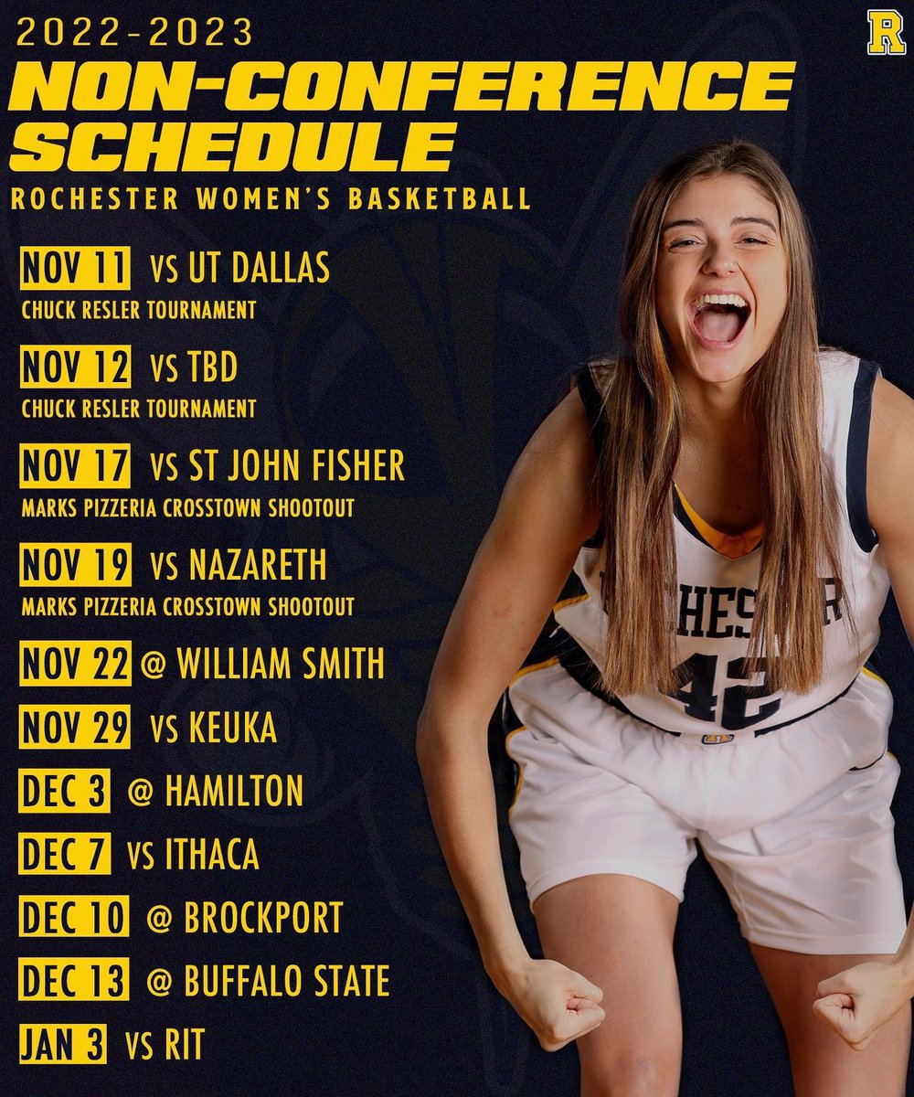 MARK YOUR CALENDARS! Our non-conference schedule is here ⬇️ We can’t wait to see all of our family, friends & supporters back in the stands this season 🐝 #GoJackets