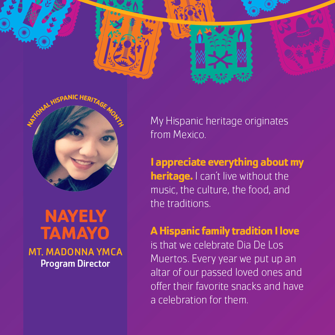 Hispanic Heritage Month staff spotlight: Nayely Tamayo is a Program Director at our Gilroy after school site. We are thankful for leaders like Nayely who provide our community's youth with wonderful role models, homework assistance and a safe space to learn and grow after school.