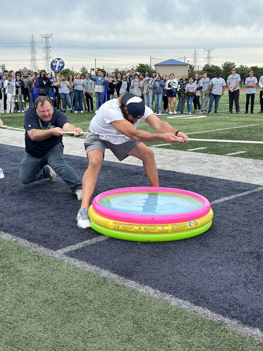 profMGeorges's tweet photo. My first pep rally and #homecoming @ReavisD220 !
The #ramsstrength here isnโt just a slogan, it is a way of life. What a great ending to a FUNTASTIC week. Rams ARE the life of the Mardi!
#Homecoming2022 https://t.co/piEanQDzrq