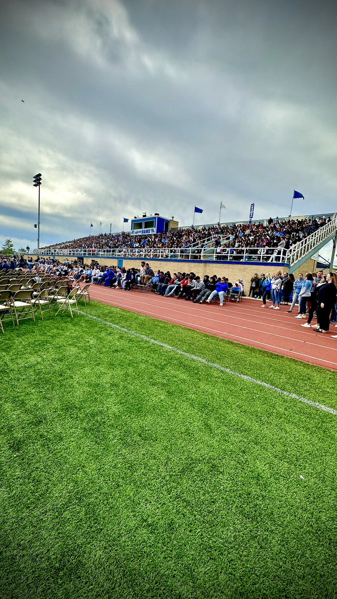 profMGeorges's tweet photo. My first pep rally and #homecoming @ReavisD220 !
The #ramsstrength here isnโt just a slogan, it is a way of life. What a great ending to a FUNTASTIC week. Rams ARE the life of the Mardi!
#Homecoming2022 https://t.co/piEanQDzrq