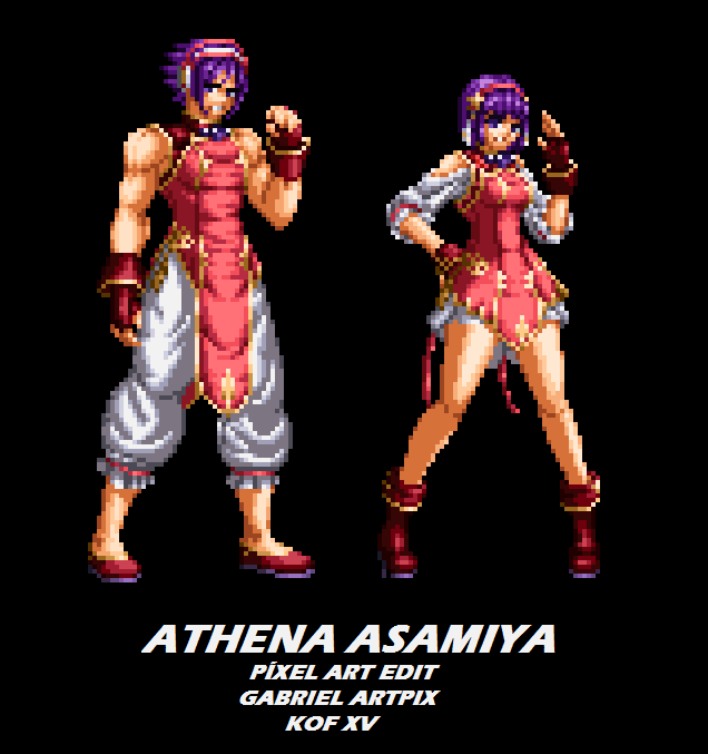 GabrielArtPIX's tweet image. Bueno bueno bueno aquí dejo una #AthenaAsamiya en su versión masculina luciendo el actual atuendo de #KOFXV #KOF15 y sin duda se ve kakoii jejejeje 😁😜😎.
Puedes hecharle un vistazo en:
deviantart.com/gabrielartpix/…