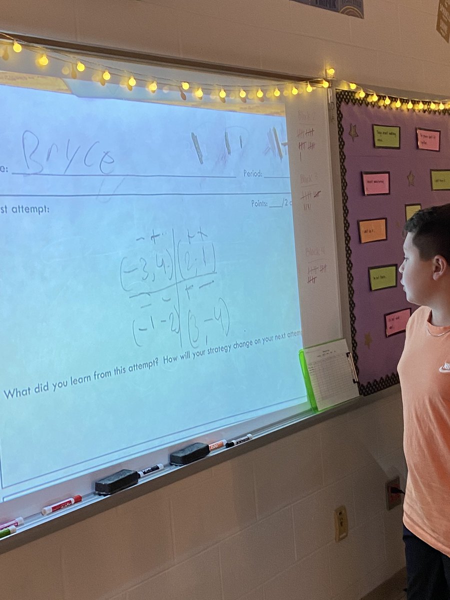 koridale13's tweet photo. We had a great day in math with an open middle task, a little “quiz-quiz-trade” and ended with a scavenger hunt- all about that coordinate plane! @MiddleShafer #mathisfun #6thgrademath https://t.co/mKpmuwq7xL