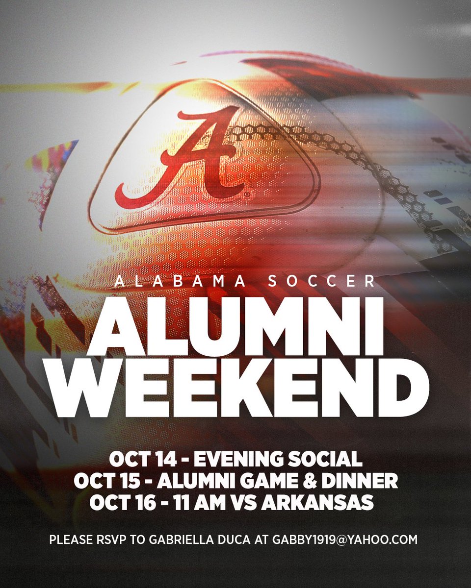 AlabamaSoccer's tweet photo. Can't wait to have everyone back at the Capstone!! 

#RollTide | #WhereLegendsAreMade https://t.co/8o73L8jP9W