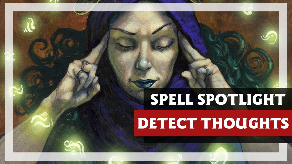 D&D Beyond on Twitter "🧠 Someone casts detect thoughts on your dnd