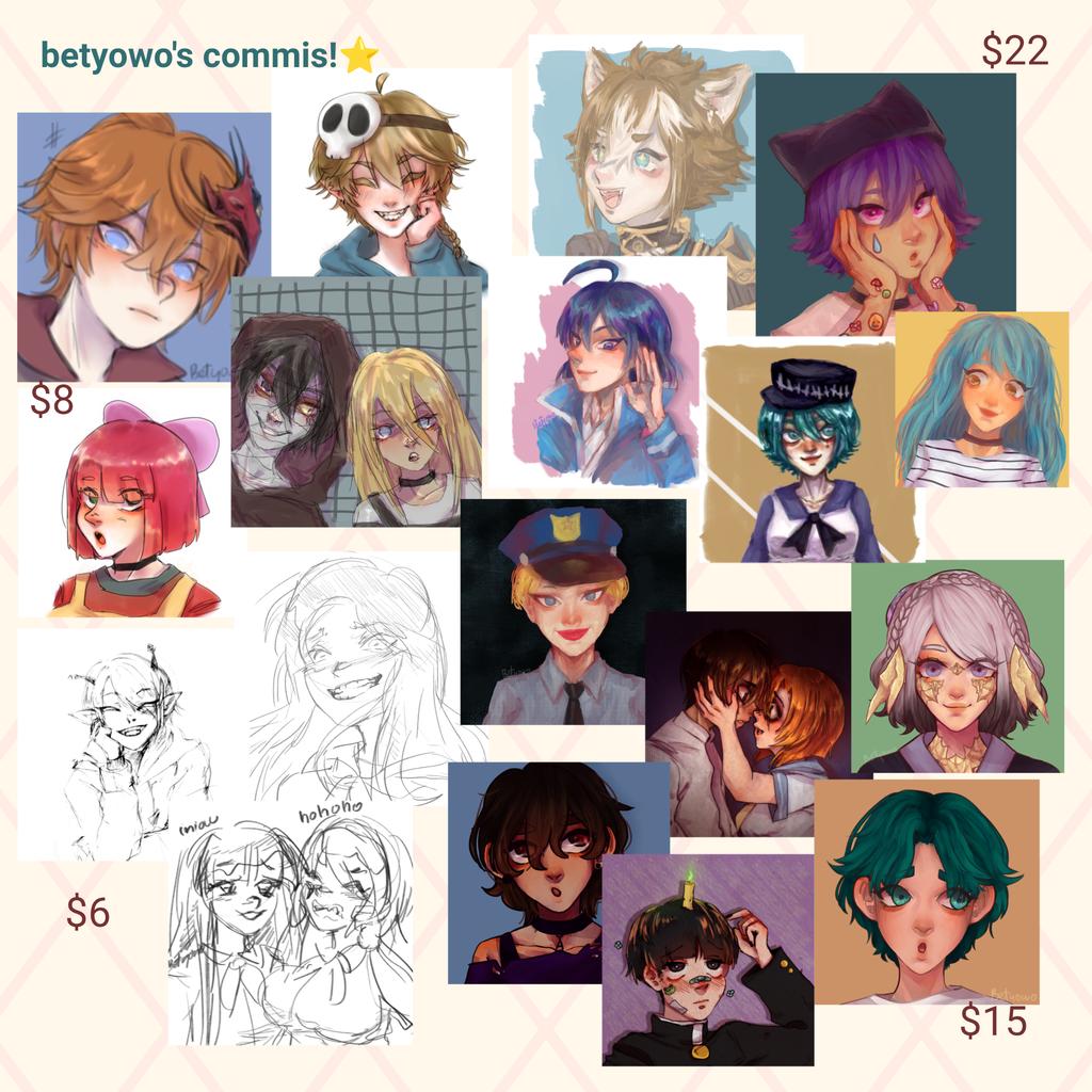 Betyowo_'s tweet image. Hello i have #commissionsopen !
Here can read my terms and conditions: betyowocomis.carrd.co
Just Dm! Rtt are appreciated! 🤍

#Commission #commissionsopens #commissions #commissionTH #commissionart #commstwt #nfsw #vtubercommissions #furrycommissions