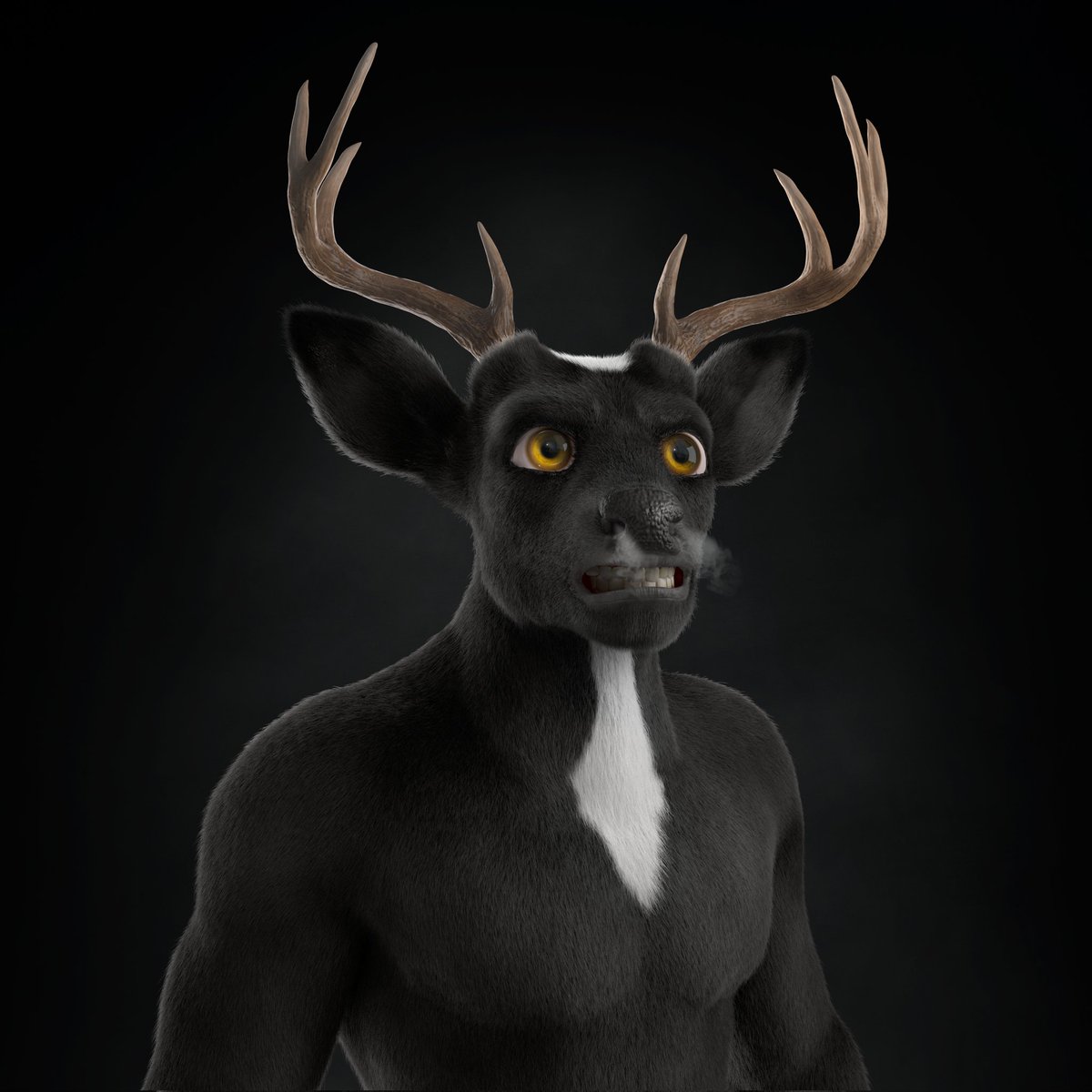 Sneak Peek Friday!!!❤️ 🎊  
Let's have a look at our second fur style...👀

#NFTCommunity #NFT #NFTart #bucks