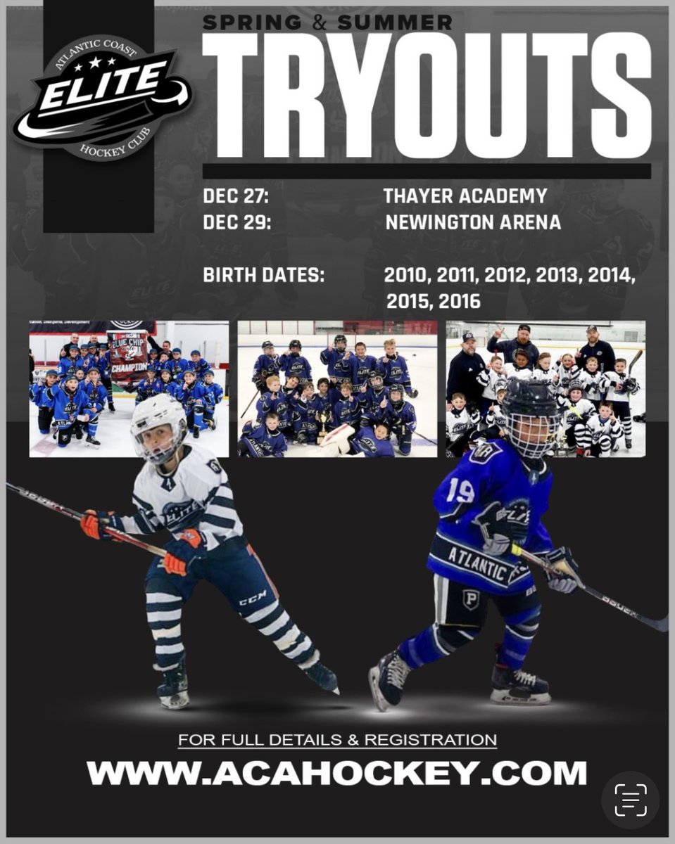 AtlanticCoastHC's tweet photo. We are excited to announce our Summer 2023 Youth Tryout Dates 👏🏼 Registrations are open now❗️

2010-2016 Birth Years

Shamrock, Chitown Shuffle, CCM Bluechip, Boston Showdown etc 

Registration link below &amp; in the bio 

https://t.co/PocJEaS2gP https://t.co/ivddUlpfY2