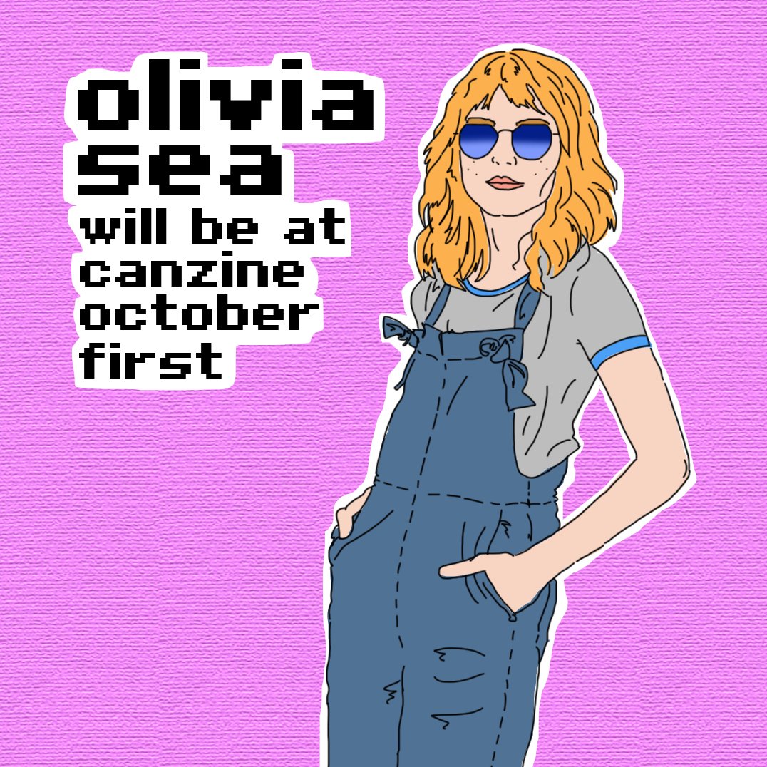 Hey Toronto! I'm gonna be at <a href="/brokenpencilmag/">Broken✄Pencil✎Magazine</a>'s CanZine on October 1 with brand new comics, zines, cassettes, stickers, postcards, and more!