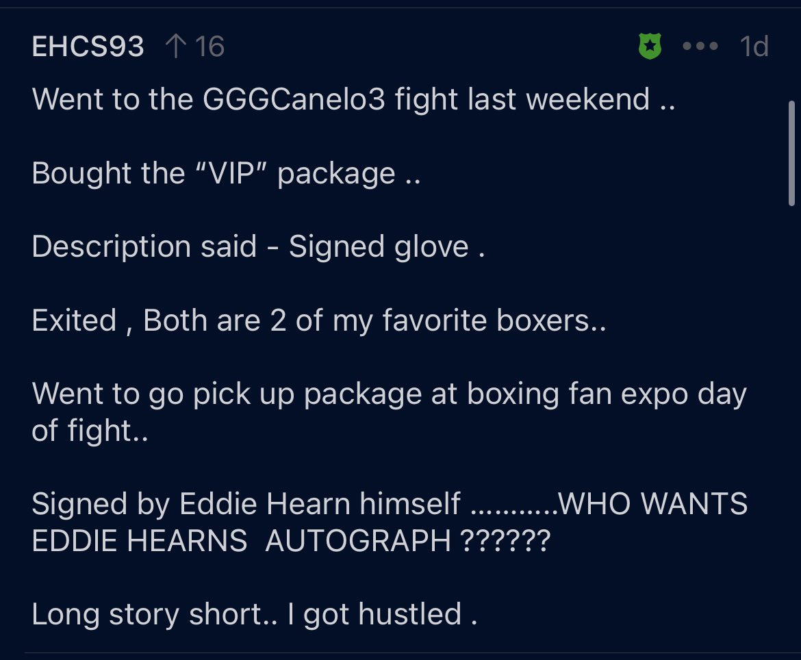 realRollingPin's tweet photo. The Hearn/Matchroom ticket scam has no bounds https://t.co/DImIt4iPhH