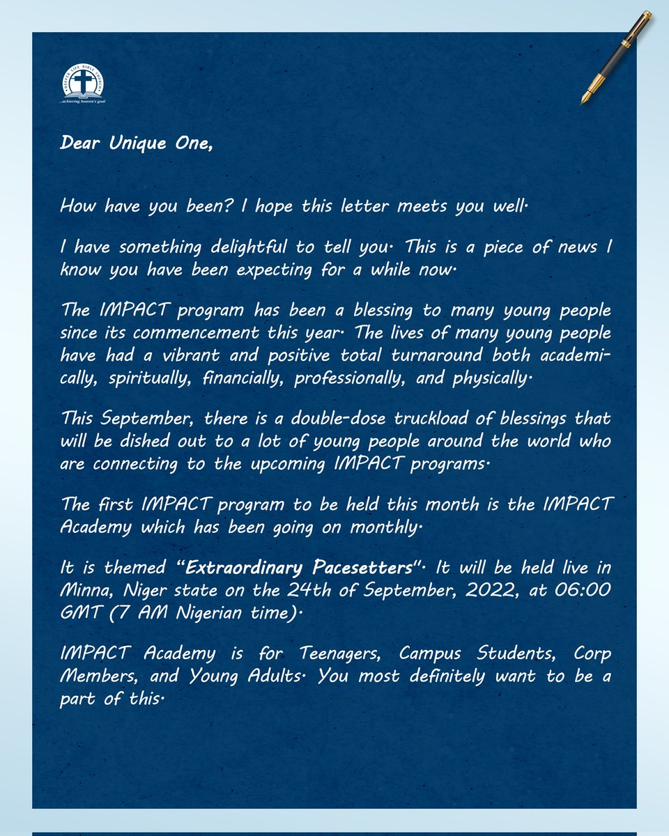 dclmhq's tweet photo. #DearUniqueOne
#DLLetters
#DLNewsletter
#ChristianNewsletter https://t.co/NnIaZl20AM
