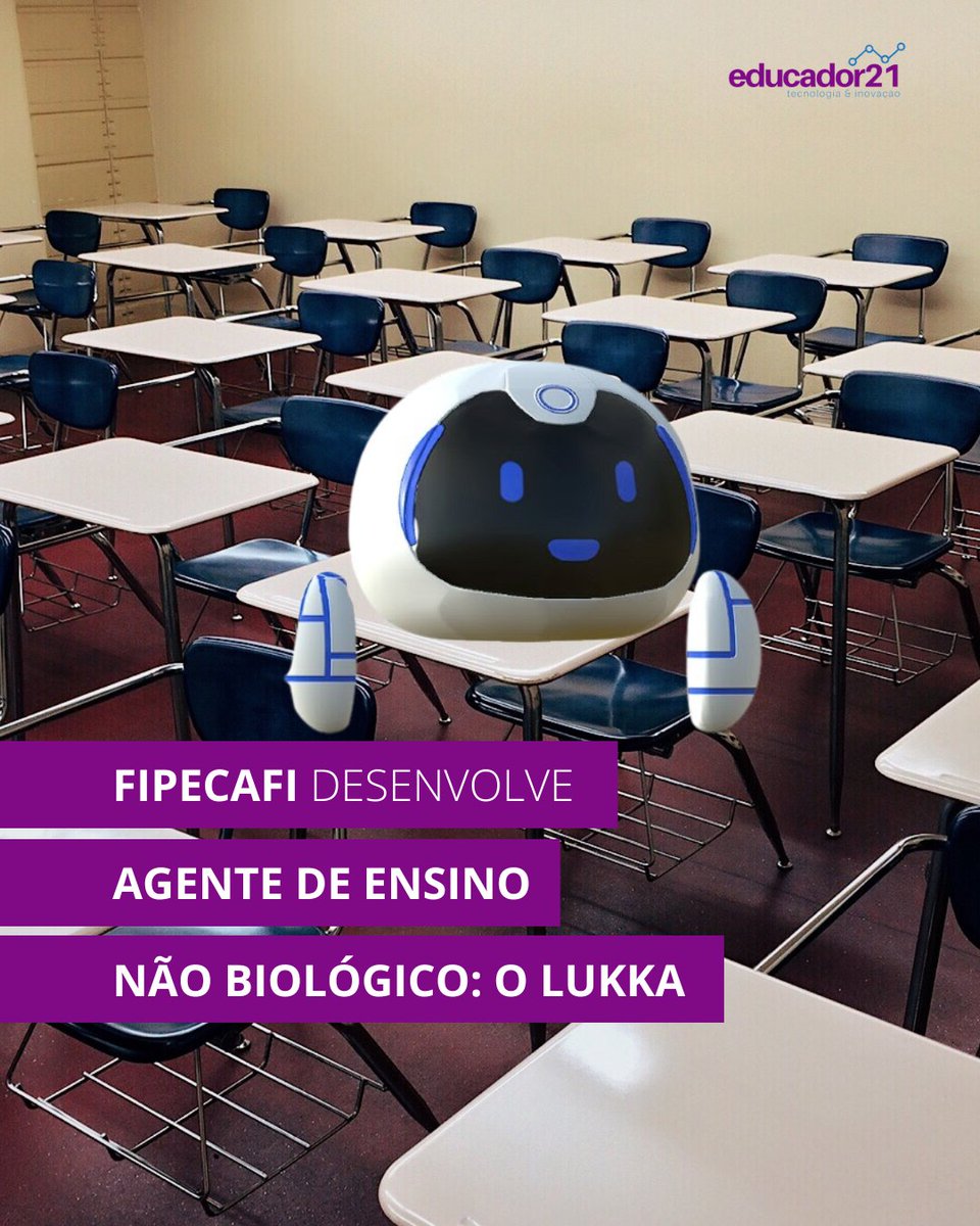 Educadorsec21's tweet photo. O assistente virtual Lukka, foi criado pelo laboratório de tecnologia da Fipecafi, o Skylab: https://t.co/FgibDNocJP
#educação #tecnologia #inovação #educador21 #Fipecafi https://t.co/Rj6YzG9hZe
