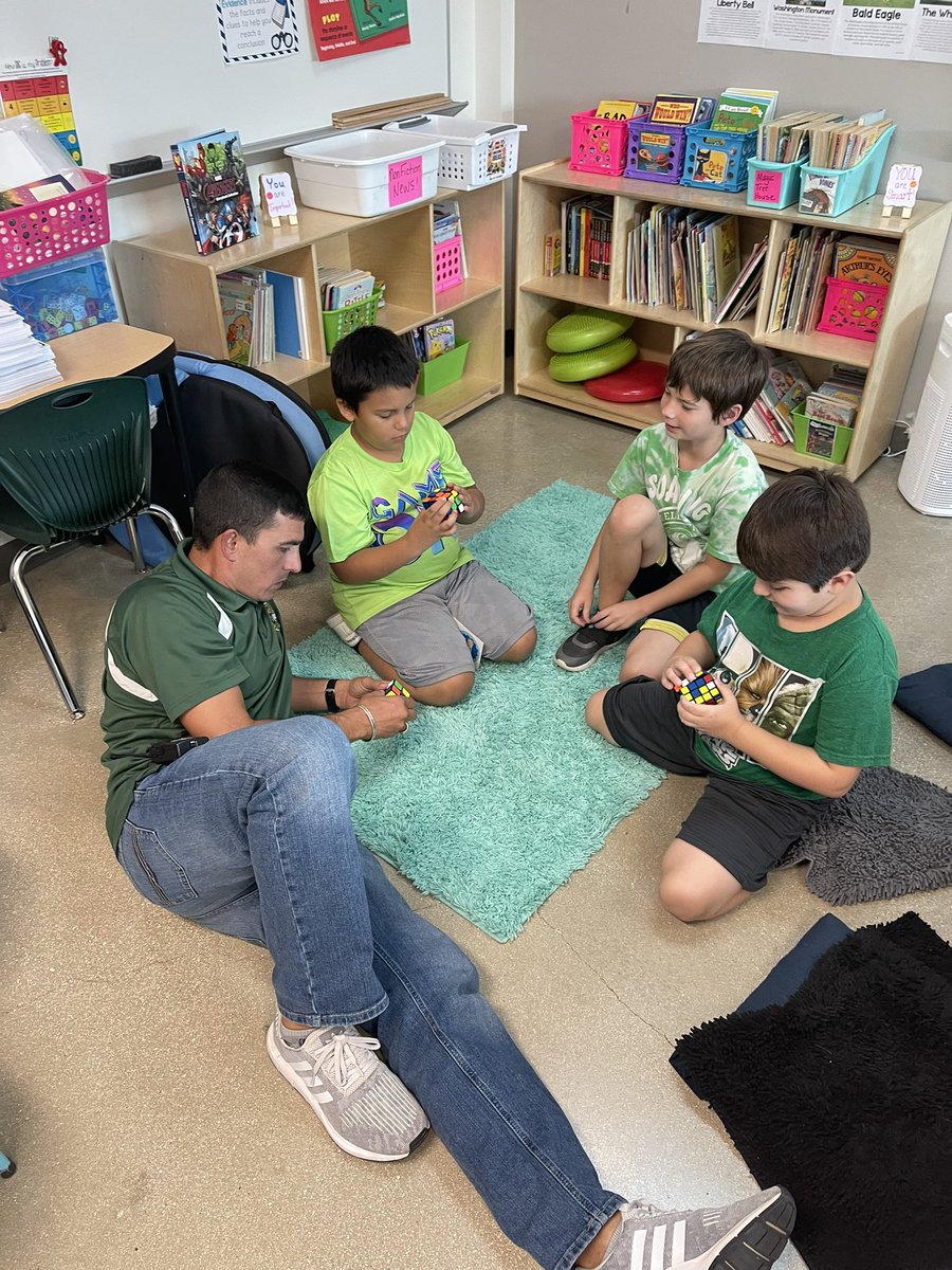 Our principal stopped by today to have a little fun with the class. This is the kind of principal Troy Latiolais is. The connections he makes with the kiddos will last a lifetime. Thanks for stopping by and visiting a while. They loved it! <a href="/Fabra_Principal/">Mr. Latiolais</a> <a href="/FabraElem/">Fabra Elementary School</a> <a href="/BoerneISD/">Boerne ISD</a>