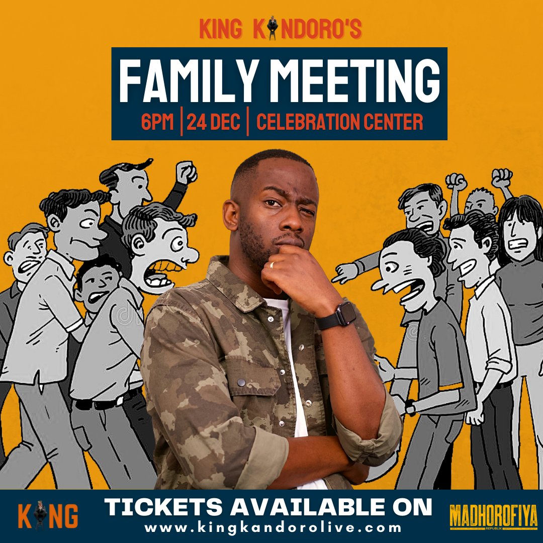 KingKandoro's tweet photo. 📢 Come join me this December as I attempt to #FillUpCelebrationCentre  as part of my #FamilyMeetingTour. 

Get your early bird 'General Access' [$10] &amp; 'VIP' [$20] tickets from https://t.co/0OZaV8RkkO.

Physical tickets will be available soon.

Oh, &amp; today is my 30th birthday. https://t.co/o9OPHh2wyY