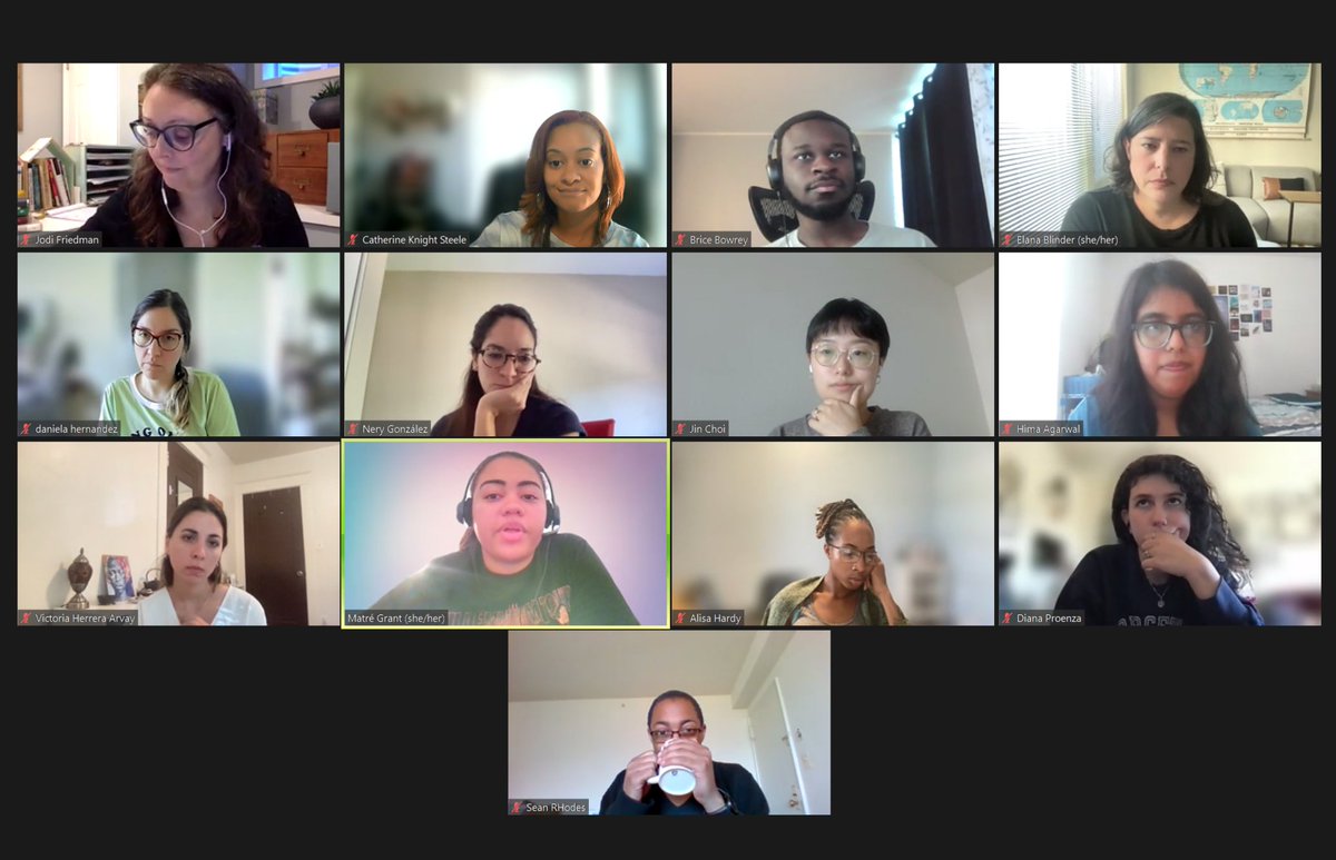 umd_dsah's tweet photo. What a great chat today! We hope to see you at our next colloquium in October where we will be doing a deep dive into a few case studies that we drew out of the text. Stay tuned for more info! https://t.co/Jn8xcRwpFc
