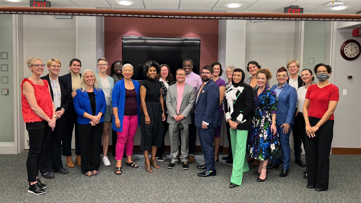 samhsagov's tweet photo. This week, SAMHSA staff joined @WhiteHouse and @HHSgov officials and bi advocates to discuss Bisexual Health.
#NSDUH2020 data shows that bisexual adults were more than 5 times as likely than straight adults to have serious thoughts of suicide.
#BiVisibilityDay2022 https://t.co/9MGHzNFZxO