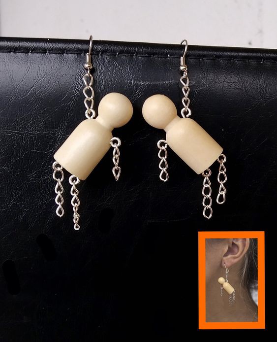 Wooden Earrings, Human figure Earrings
#earrings #woodenearrings #funearrings #funjewelry #woodenjewelry #etsyshop etsy.com/listing/767125…