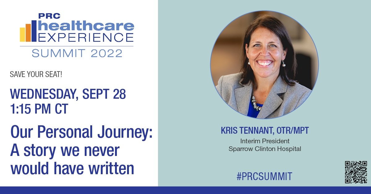 PRCExcellence's tweet photo. The highs and lows of healthcare. We've all been there, right?
Join Kris Tennant, OTR/MPT from @SparrowHealth System (Clinton) at the #PRCSummit in her session.
Register before we go live next Wednesday: https://t.co/xSPUpnVKPC
#virtuallearning #patientexperience #healthequity https://t.co/jazx4vE6XW