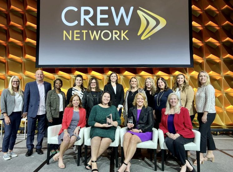 LeslieTeskey's tweet photo. .@IndyCREW  has been transformative to my life, so I’m thrilled to embark on my long-standing “big hairy audacious goal” to serve on the  @CREW_Network  Board! I’m grateful for this opportunity and am looking forward to doing my part to continue advancing women in #cre #crewomen https://t.co/kOU4ZWxeHt