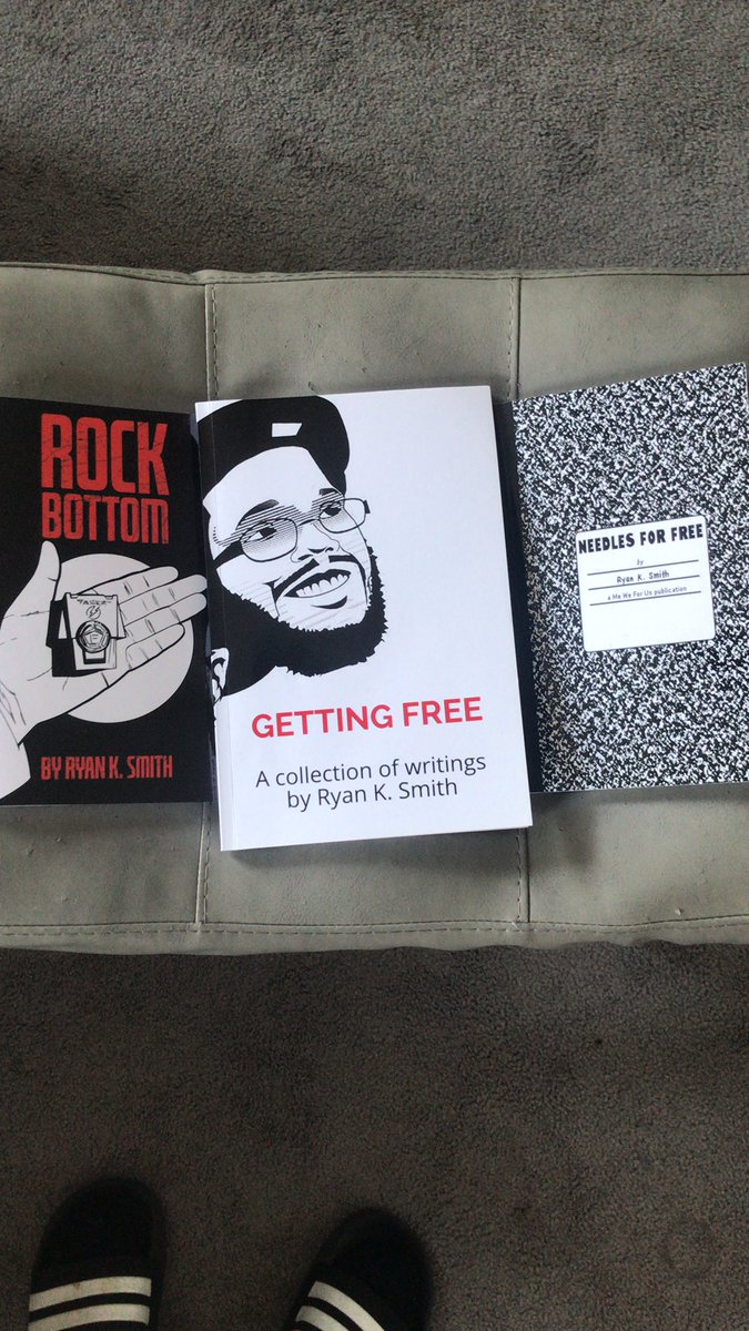 MeWeFree_'s tweet photo. My name is Ryan K. Smith (a.k.a. MeWeFree) and I'm a writer/journalist/creator from the Philadelphia area. I've written a few books, so I'd appreciate if you checked em out. They're my art and truth. Digital copies available for free download. 🙏🏾

https://t.co/YET94iizhu https://t.co/DuMkJU1gRC