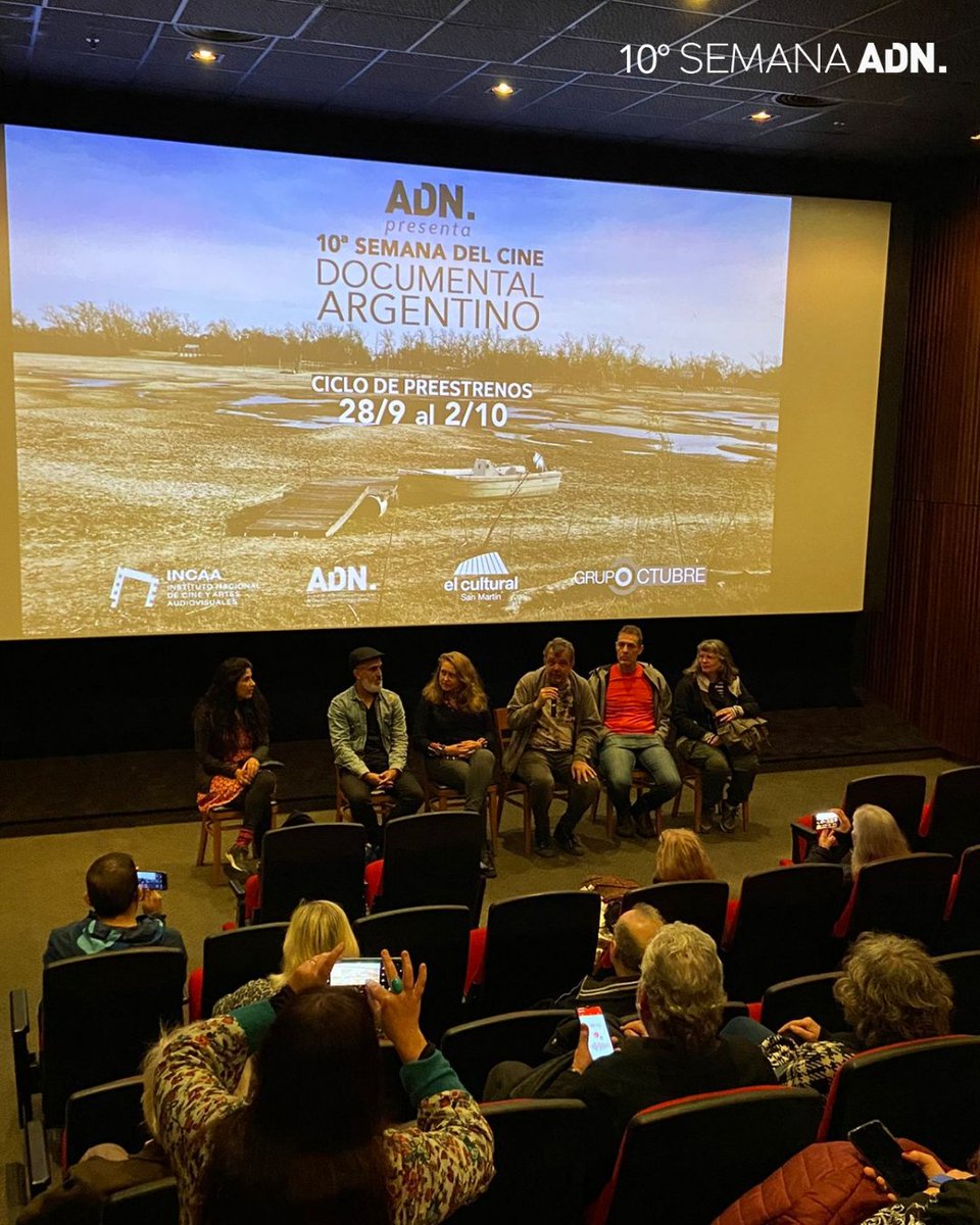 #SemanaADN 🎬 Conferencia de prensa • Cuenta regresiva para nuestra 10° edición 🎉

Presentación de ocho films de nuestro país con diversas temáticas y estilos narrativos, cuatro directoras, cuatro directores y ampliamos nuestro horizonte a dos films invitados de América Latina.