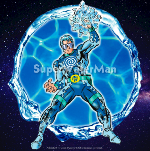 SuperWaterMan's tweet photo. Our #SuperWaterMan Art Project belives the SuperHero genre is a powerful cultural tool to inspire. Here's a new work SuperWaterMan in Space - watermarked 

> https://t.co/b3YXnAHhHc

#SuperWaterManArtProject #vortexpower #findyourthing #redbubble #redbubbleartist @redbubble https://t.co/bykLW5pCkV