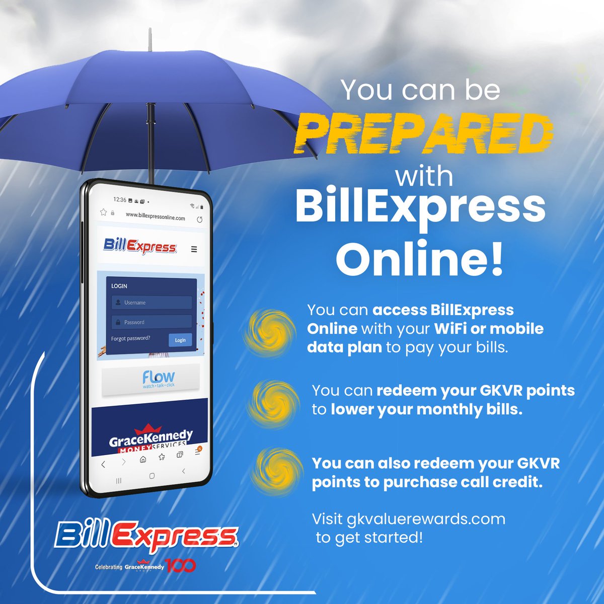 GKMSOnline's tweet photo. Not only can you access BillExpress Online to pay your monthly bills for free, there are other benefits that you can take advantage of during this hurricane season. 

Let’s all try to be prepared! 

#GKMS #BillExpress #BillExpressOnline #HurricanePreparedness #Hurricane #Jamaica https://t.co/BigjVCQJaG