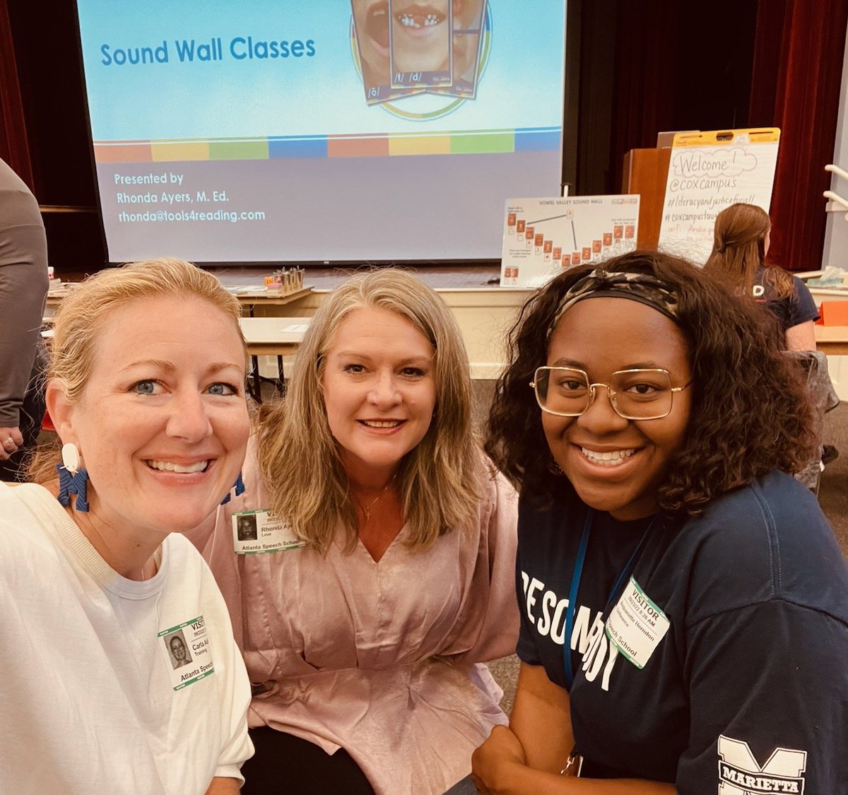 MissAnquanette's tweet photo. I had the pleasure of spending my Friday before fall break learning about Sound Walls. I'm so excited to implement this with my team!
#literacyandjusticeforall
#coxcampustaughtme
#tools4reading
@MariettaCitySch @CoxCampus https://t.co/mVJ4r09NRQ