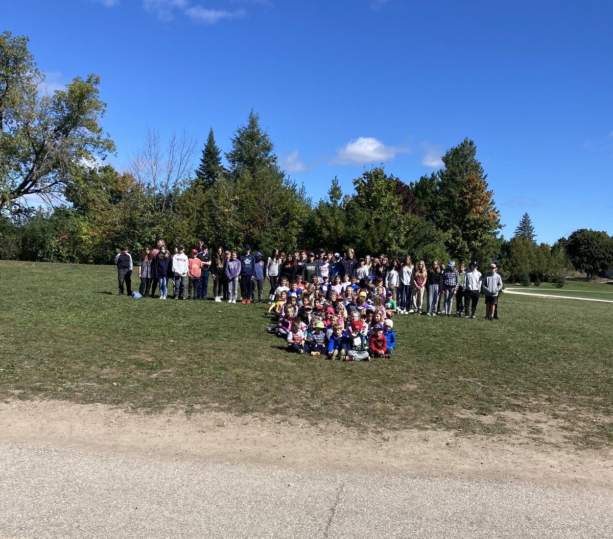 T is for Terry! Today we walked for <a href="/TerryFoxCanada/">Terry Fox Foundation</a>! Will we reach our $800 goal and see Mr.Koutu cut his hair? Keep those donations coming <a href="/EPErinPS/">Erin Public School</a>!! <a href="/ugdsb/">Upper Grand DSB</a>